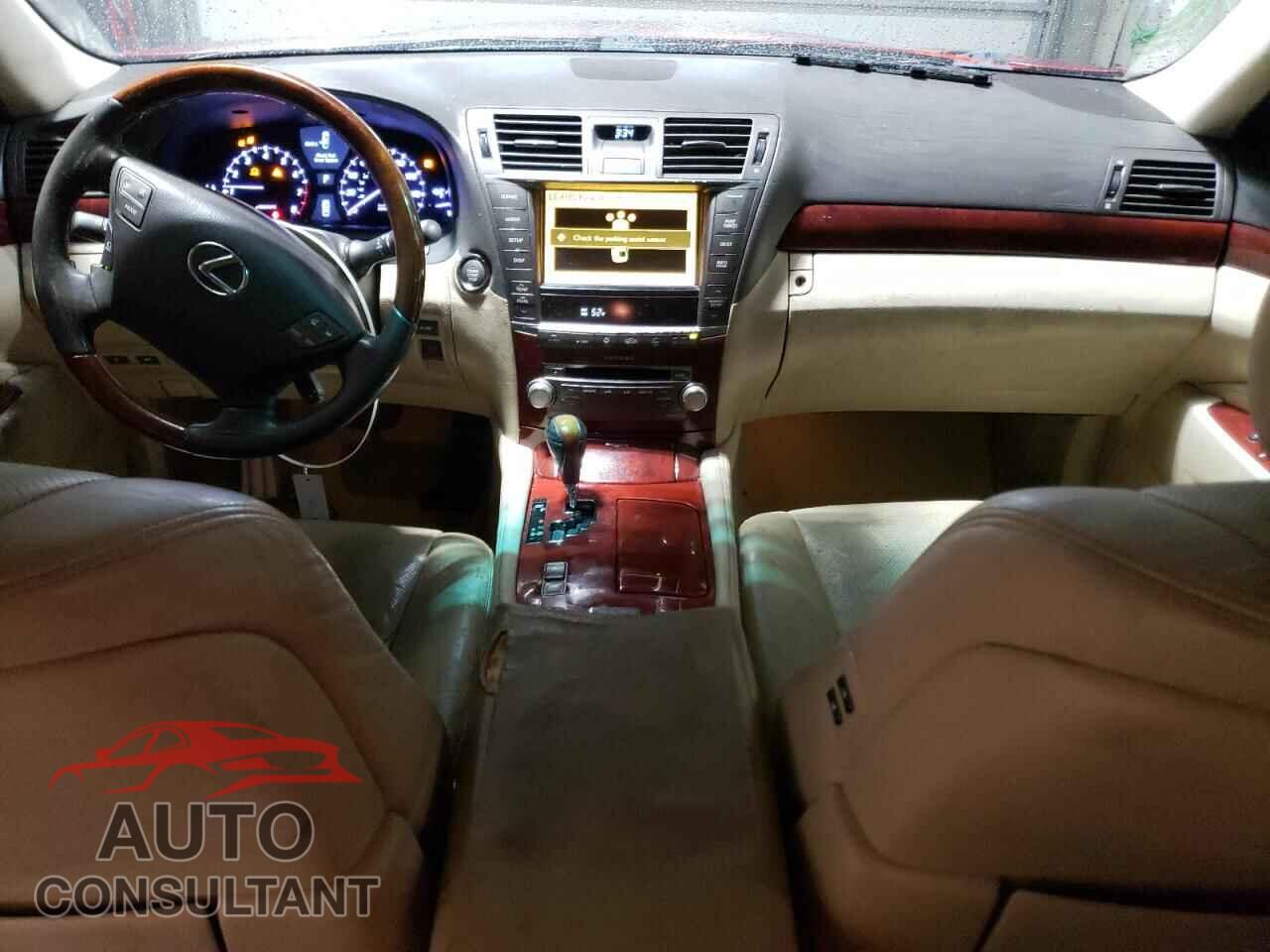 LEXUS LS460 2010 - JTHBL5EF0A5094099