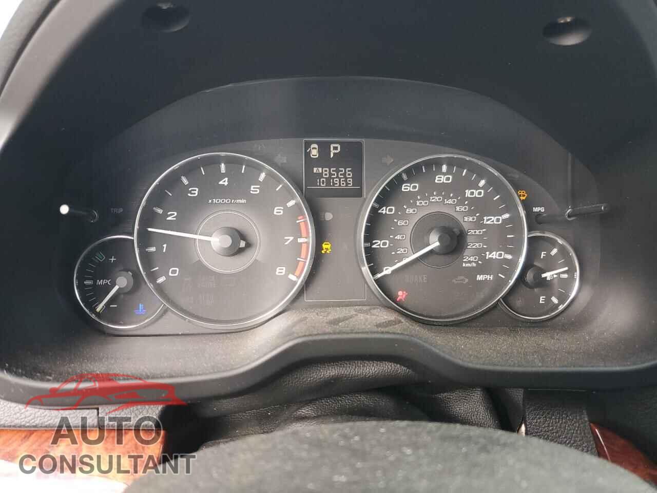 SUBARU OUTBACK 2012 - 4S4BRCLC0C3270348