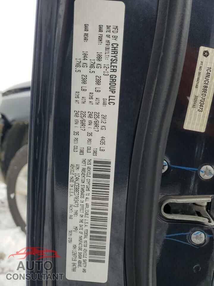 JEEP COMPASS 2014 - 1C4NJCEB8ED703473
