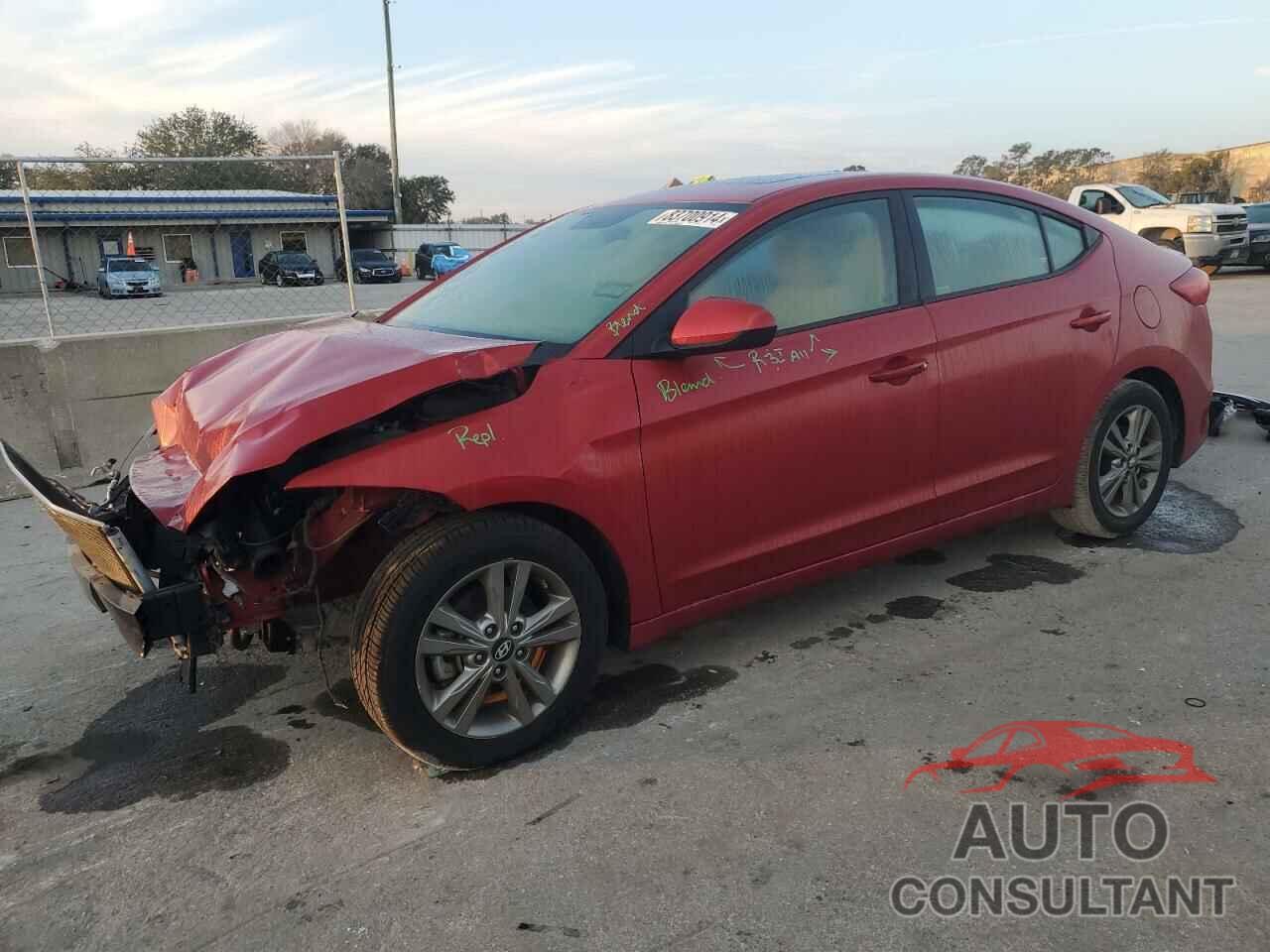 HYUNDAI ELANTRA 2018 - 5NPD84LF4JH370700