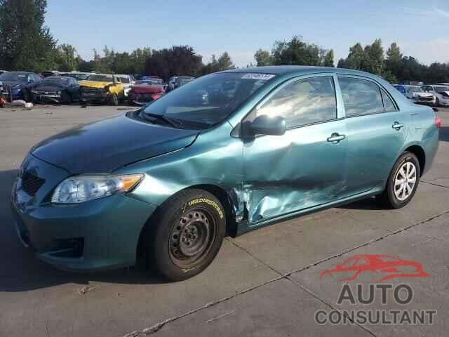 TOYOTA COROLLA 2009 - JTDBL40E299085273