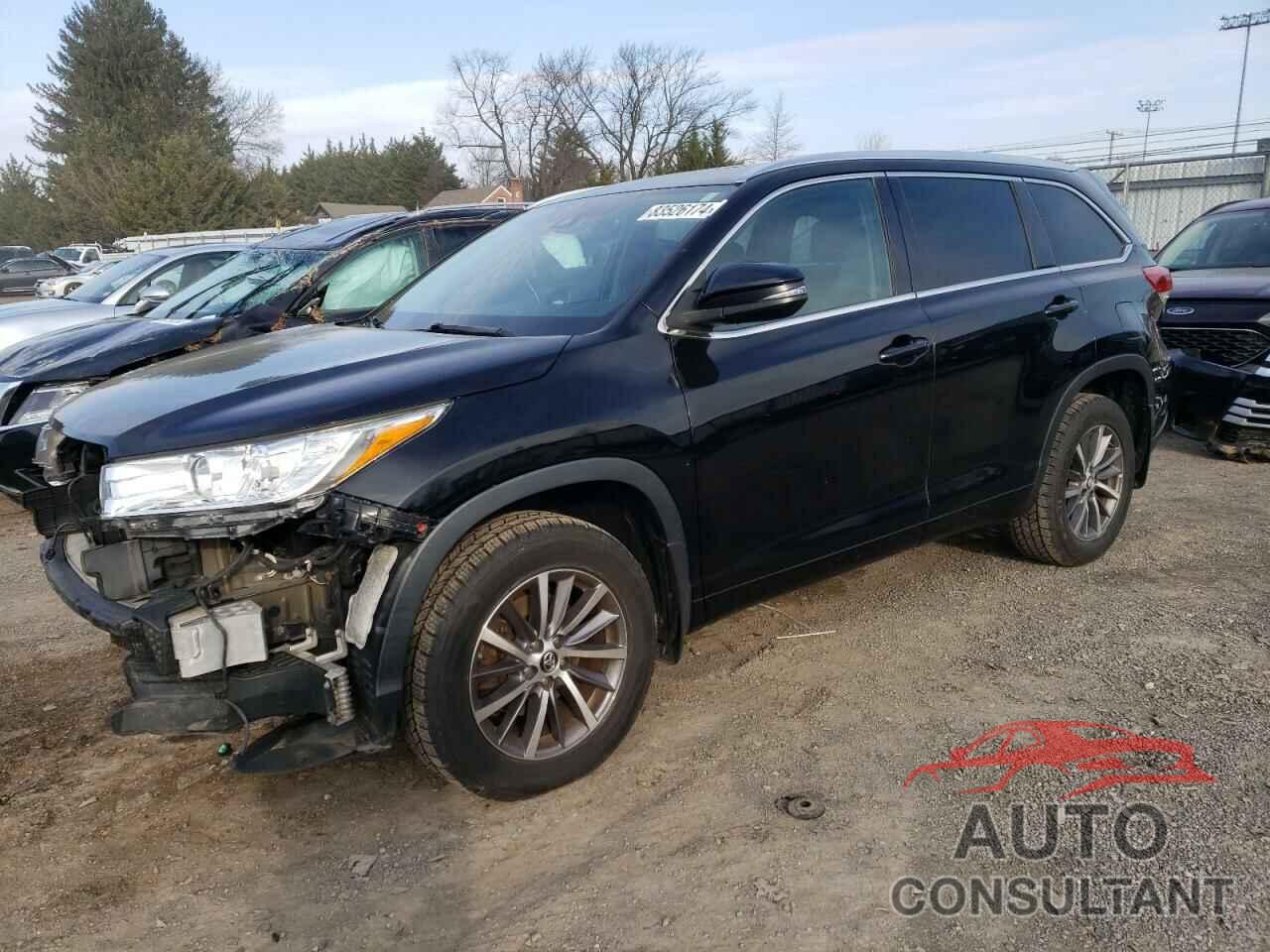 TOYOTA HIGHLANDER 2017 - 5TDJZRFH1HS433895