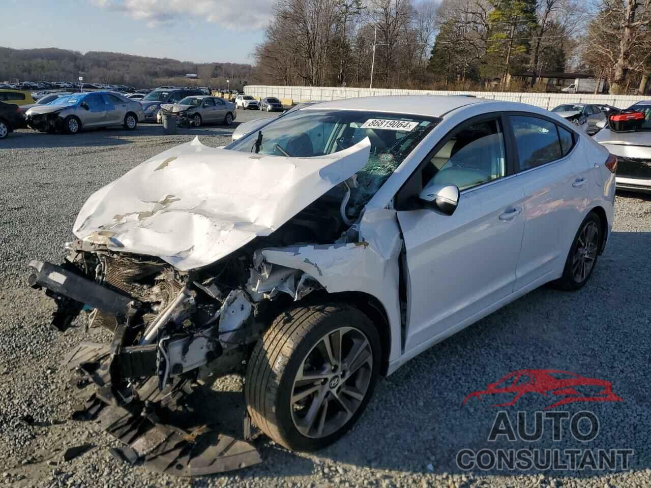 HYUNDAI ELANTRA 2018 - 5NPD84LF5JH214987