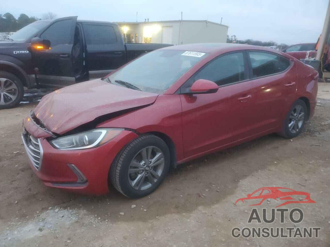 HYUNDAI ELANTRA 2017 - KMHD84LF4HU243103