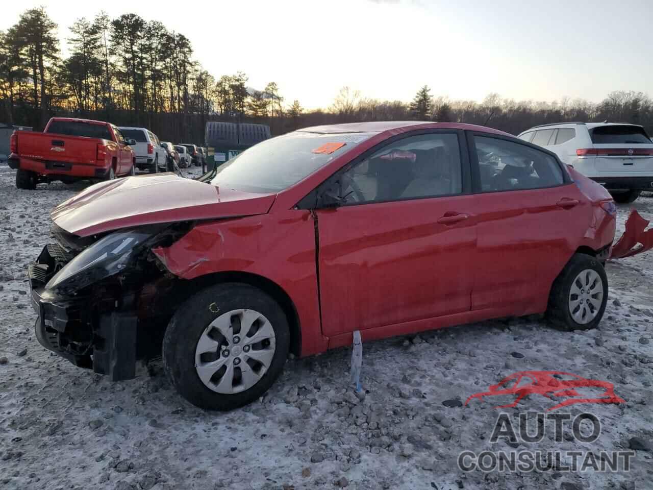 HYUNDAI ACCENT 2016 - KMHCT4AE9GU078183