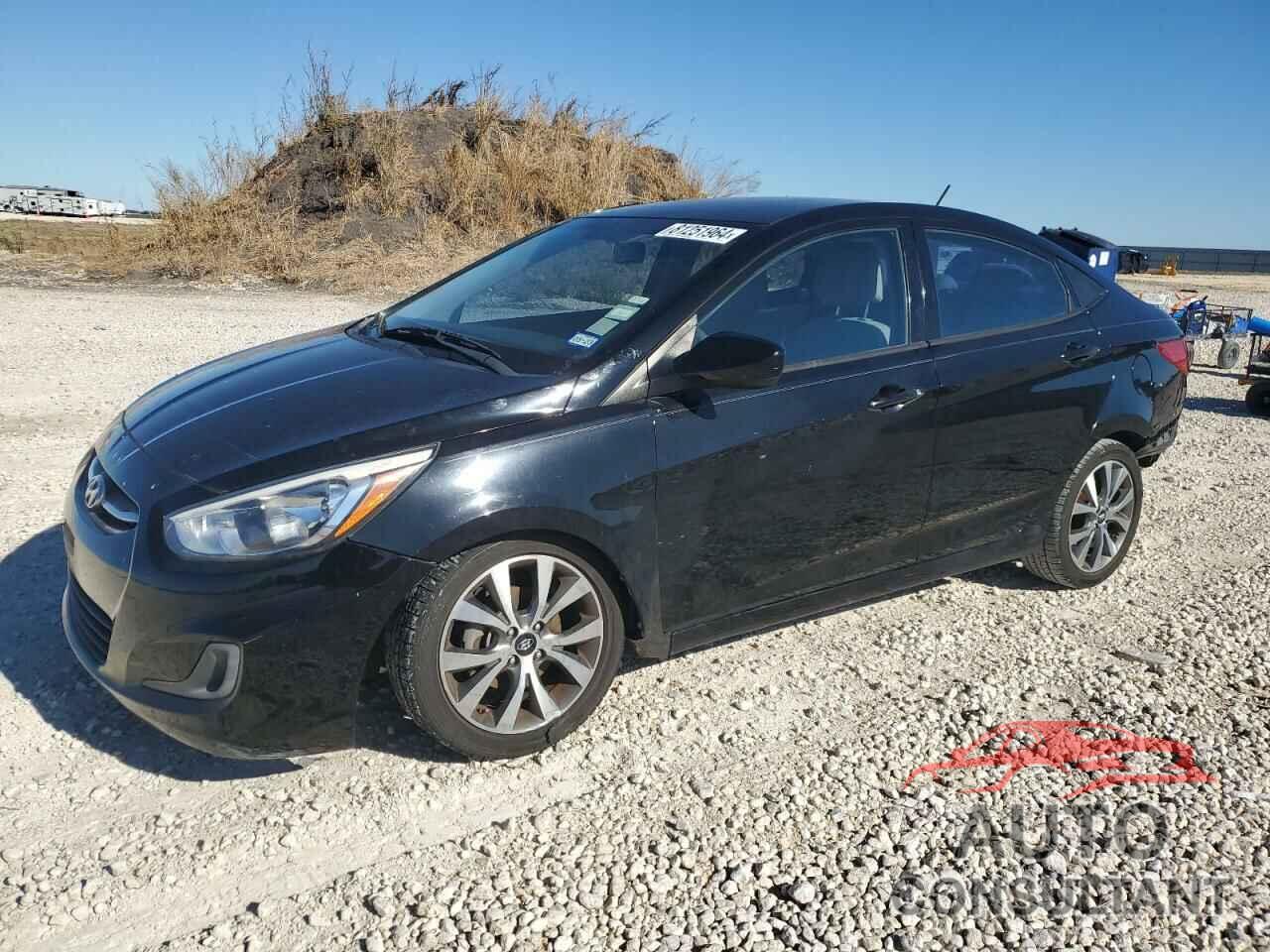 HYUNDAI ACCENT 2017 - KMHCT4AE4HU256311