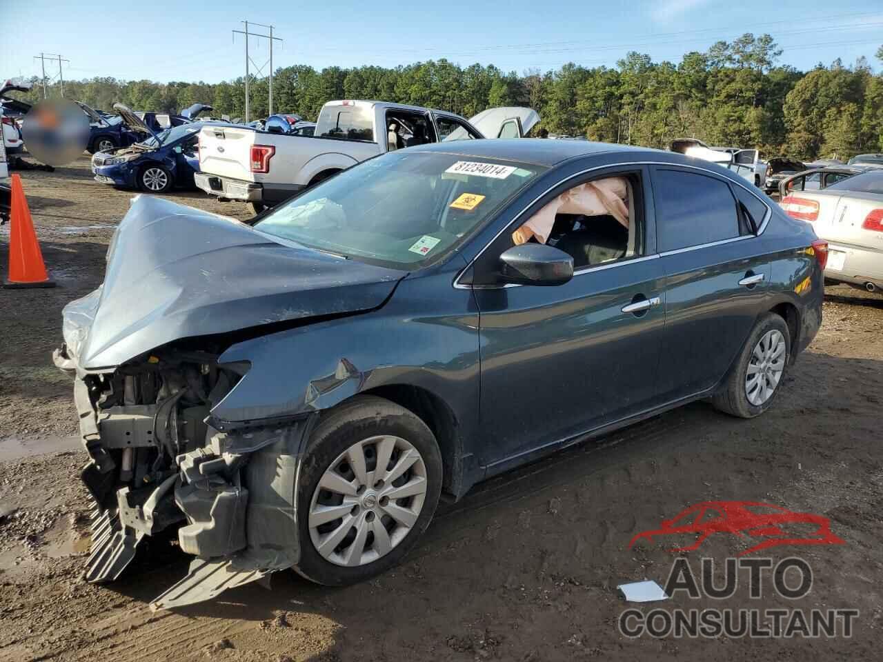 NISSAN SENTRA 2017 - 3N1AB7APXHY312494