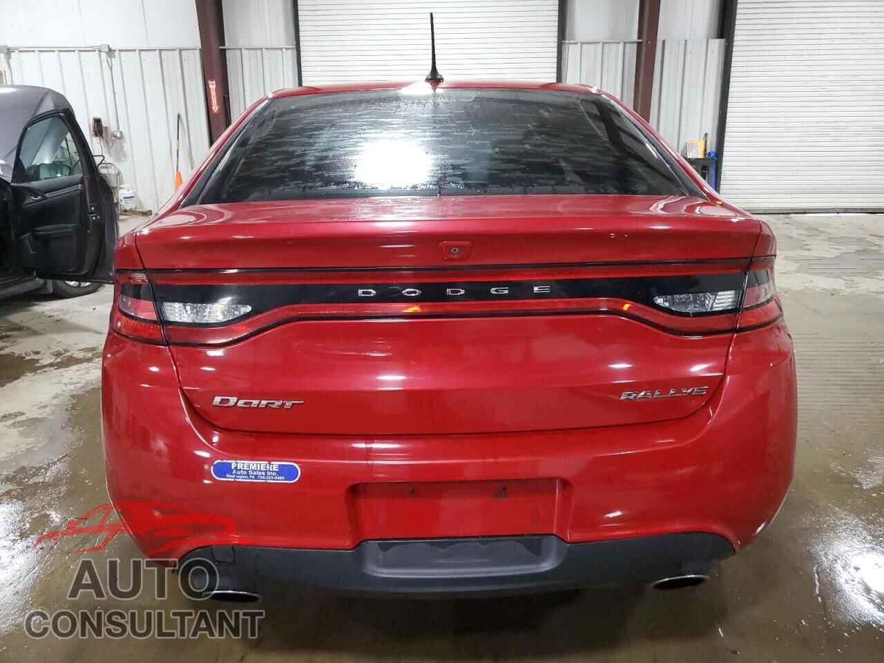 DODGE DART 2015 - 1C3CDFBB0FD102083