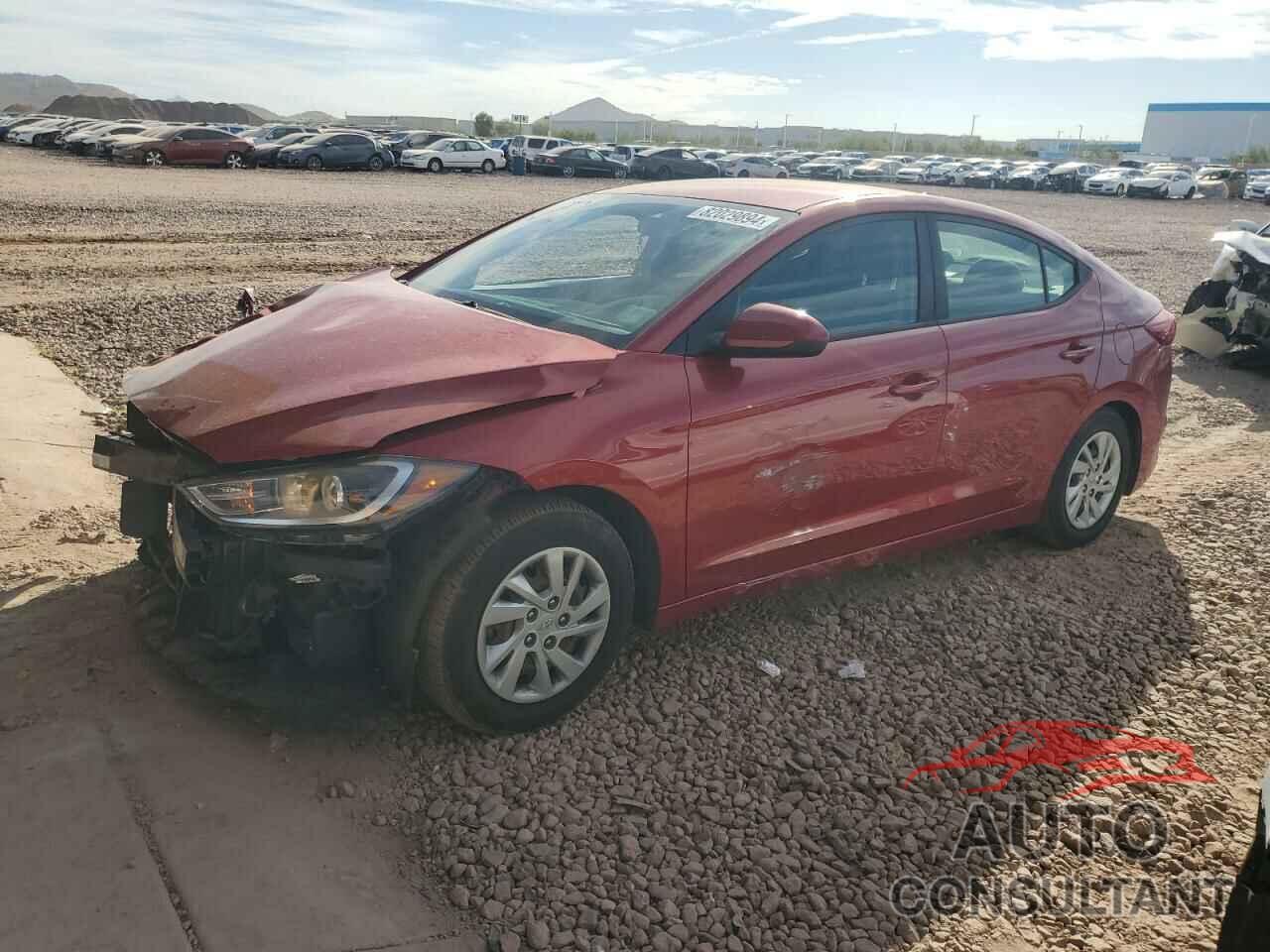 HYUNDAI ELANTRA 2017 - 5NPD74LF1HH092433