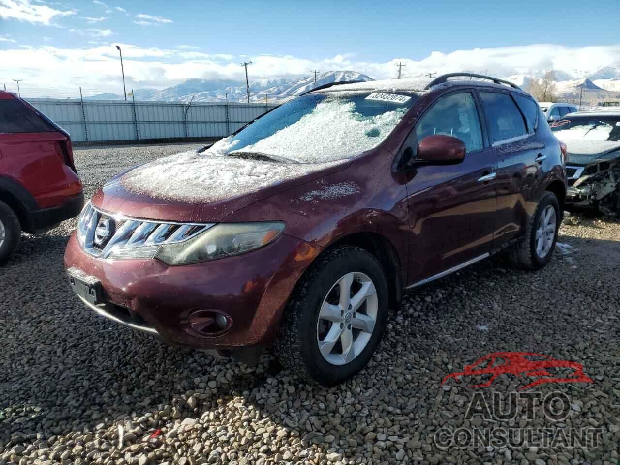 NISSAN MURANO 2009 - JN8AZ18U39W026453