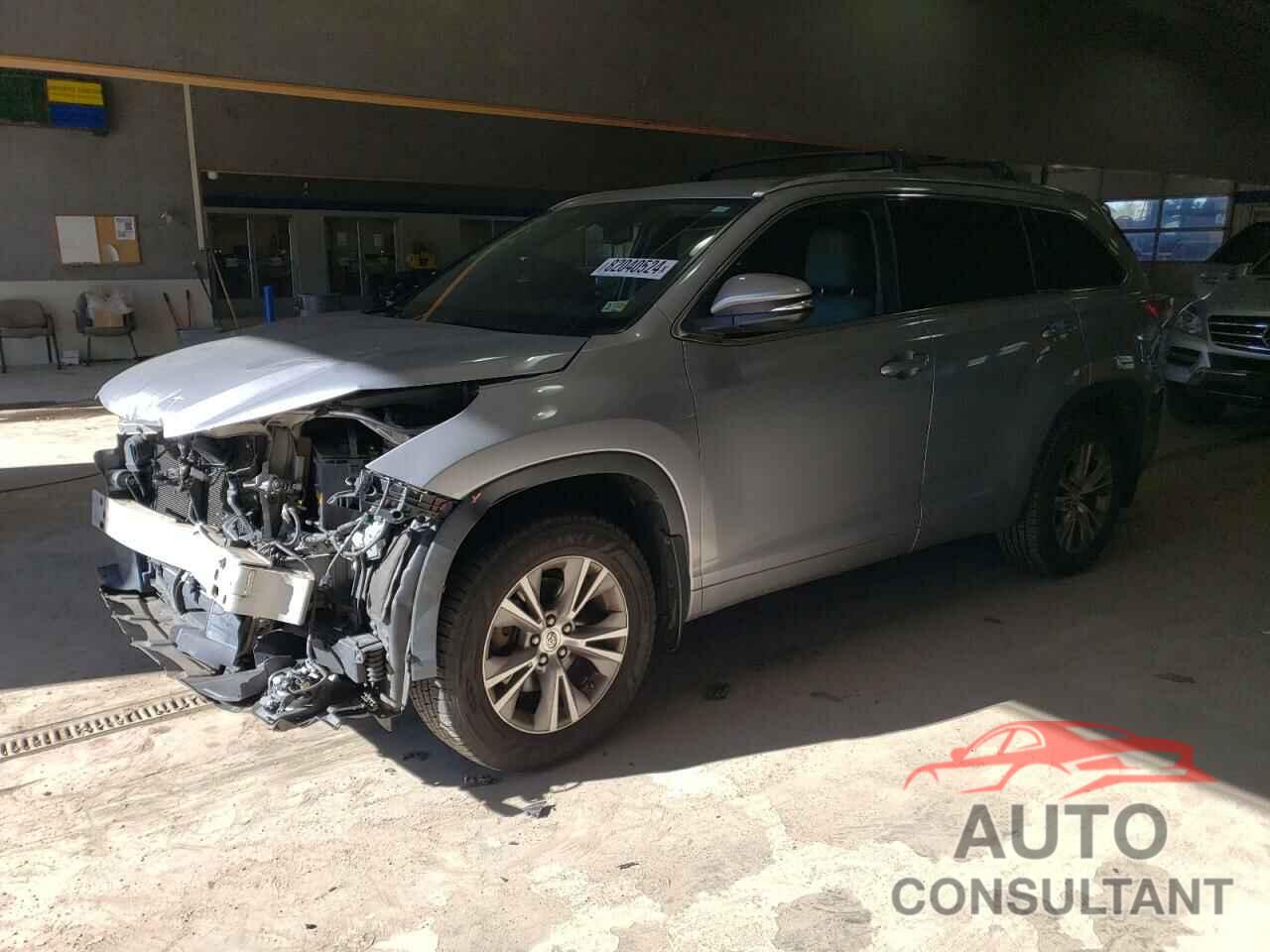 TOYOTA HIGHLANDER 2014 - 5TDJKRFH7ES040855