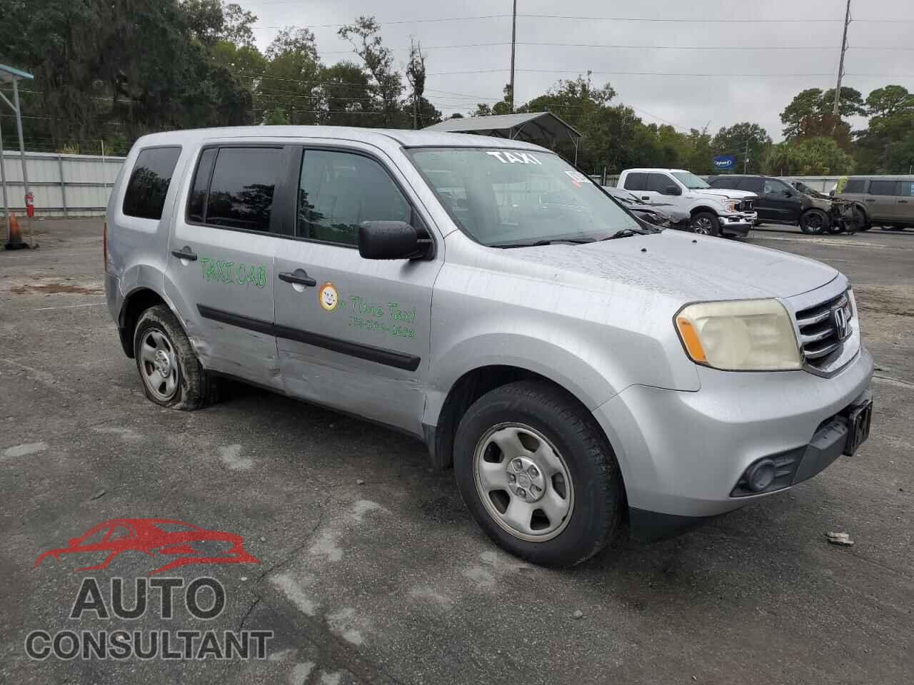 HONDA PILOT 2013 - 5FNYF3H29DB025933