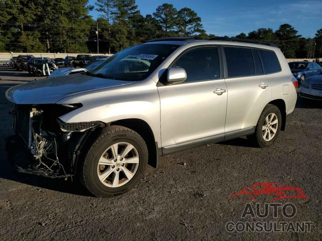 TOYOTA HIGHLANDER 2012 - 5TDZK3EH5CS057202