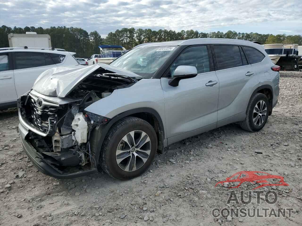 TOYOTA HIGHLANDER 2020 - 5TDGZRBH2LS502361