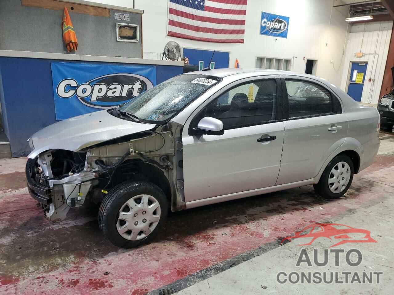 CHEVROLET AVEO 2009 - KL1TD56E79B317607