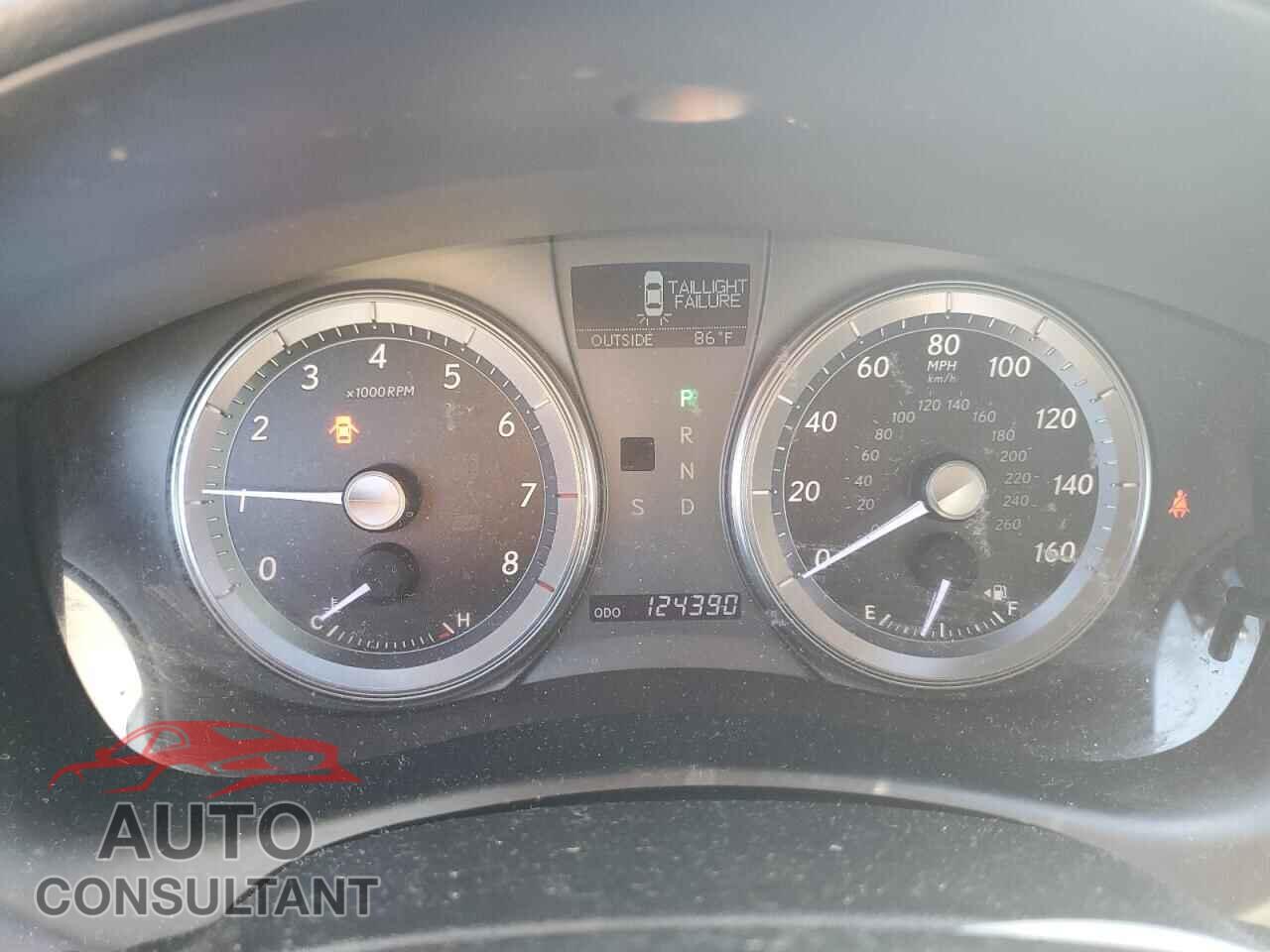 LEXUS ES350 2011 - JTHBK1EG5B2470710