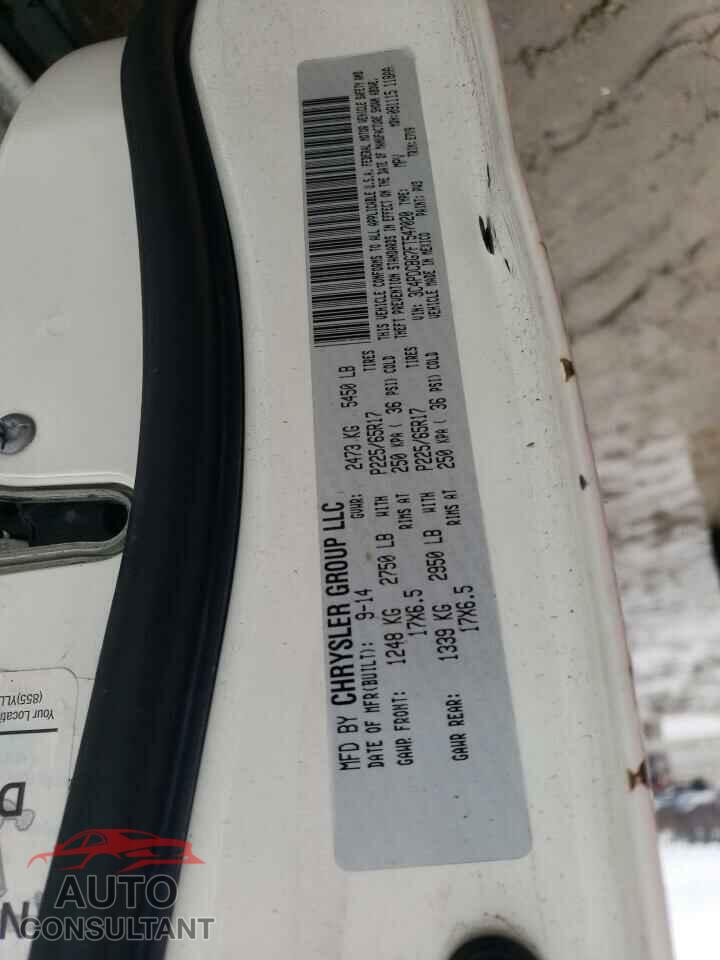 DODGE JOURNEY 2015 - 3C4PDCBG7FT547020