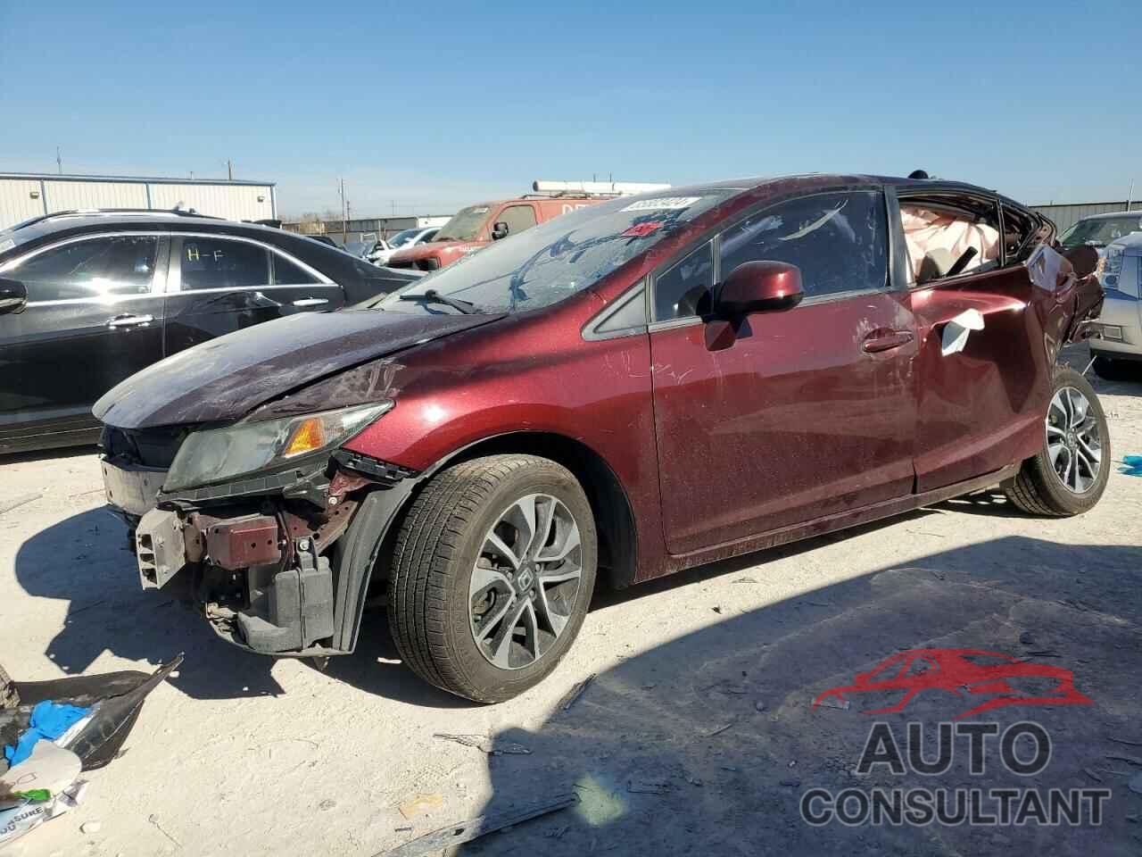 HONDA CIVIC 2013 - 19XFB2F86DE024569