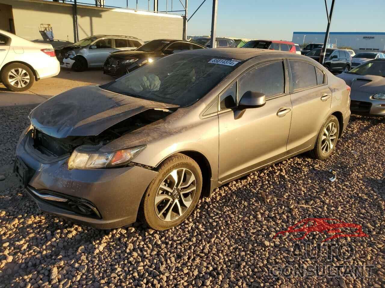HONDA CIVIC 2013 - 19XFB2F96DE221685