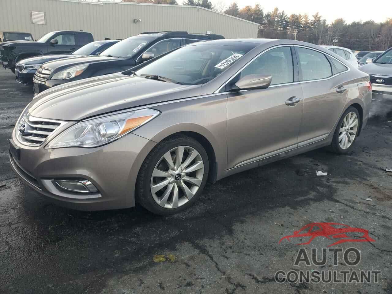 HYUNDAI AZERA 2012 - KMHFH4JG3CA193633
