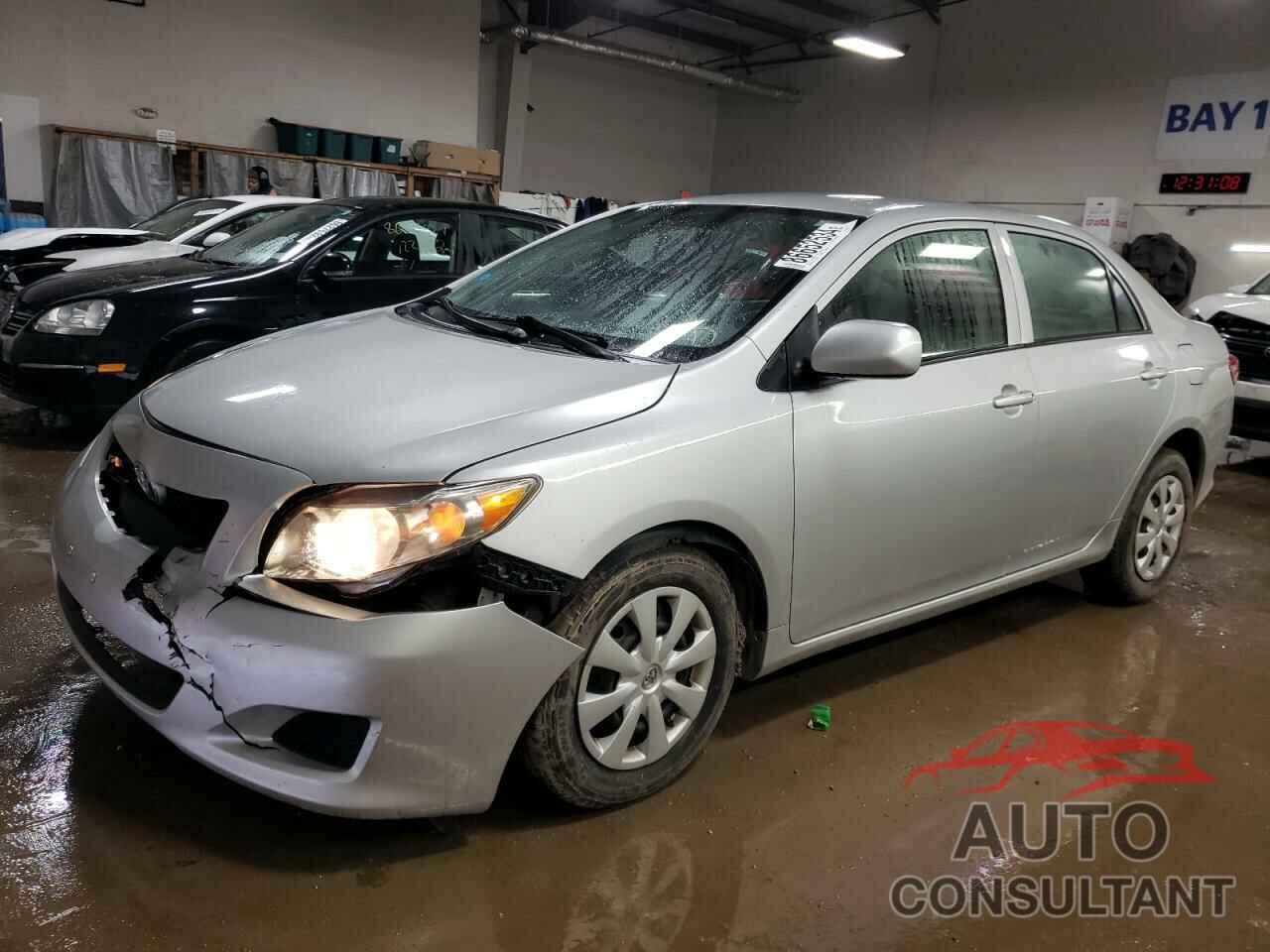 TOYOTA COROLLA 2009 - 1NXBU40E89Z006176