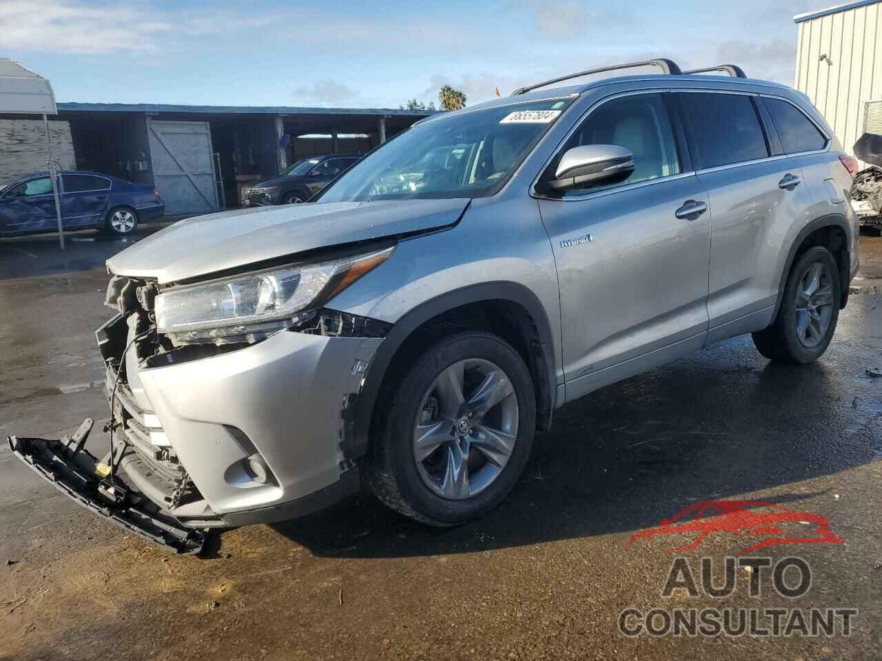 TOYOTA HIGHLANDER 2017 - 5TDDGRFH7HS021869