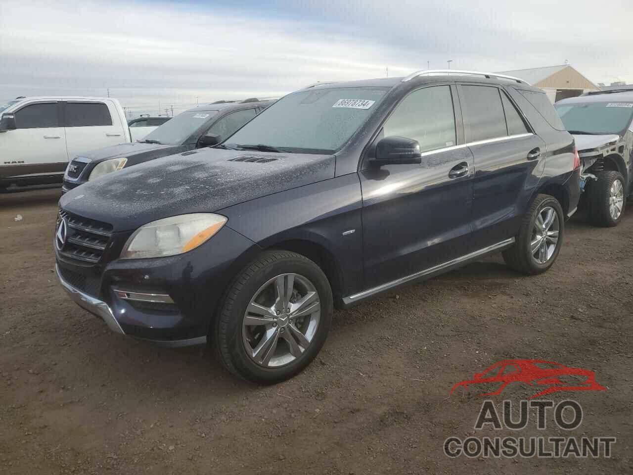 MERCEDES-BENZ M-CLASS 2012 - 4JGDA5HB7CA002145