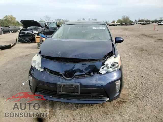 TOYOTA PRIUS 2013 - JTDKN3DU7D1699104