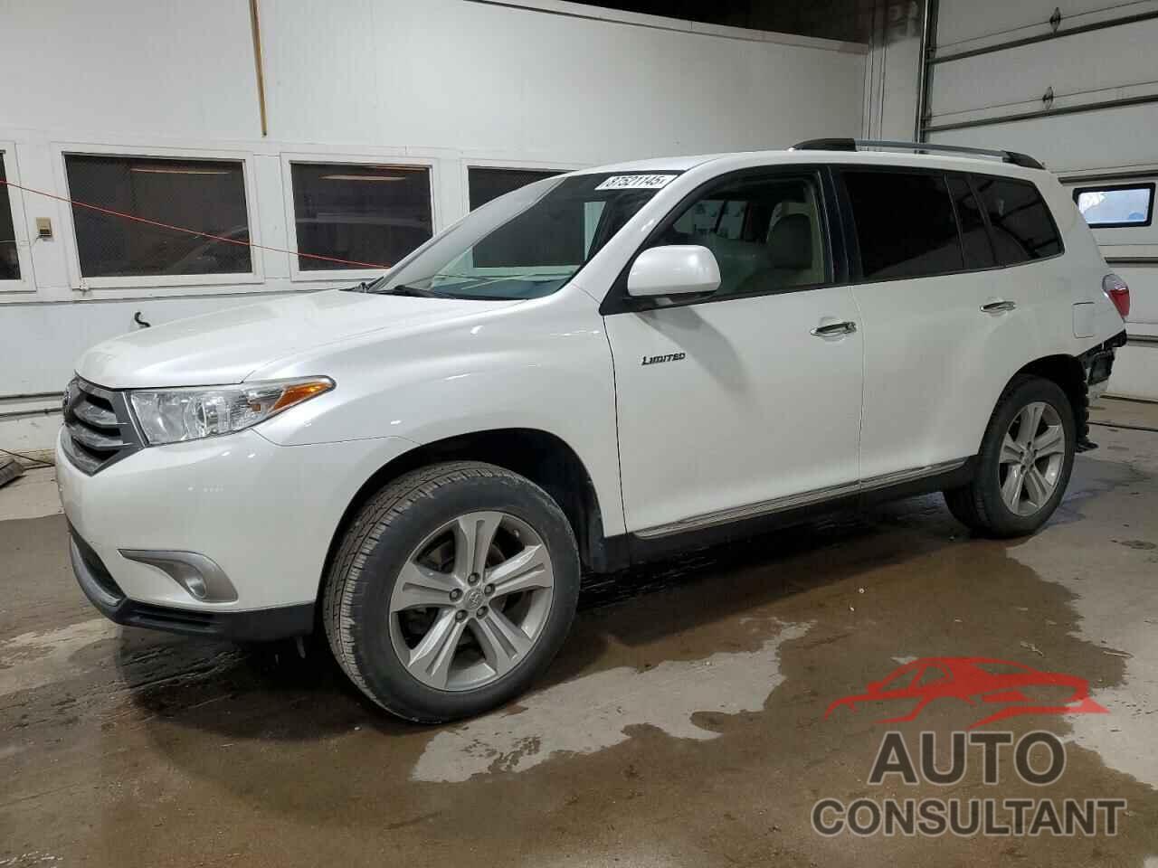 TOYOTA HIGHLANDER 2013 - 5TDDK3EH8DS259687