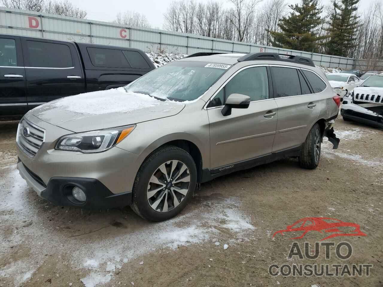 SUBARU OUTBACK 2015 - 4S4BSBJC0F3291741