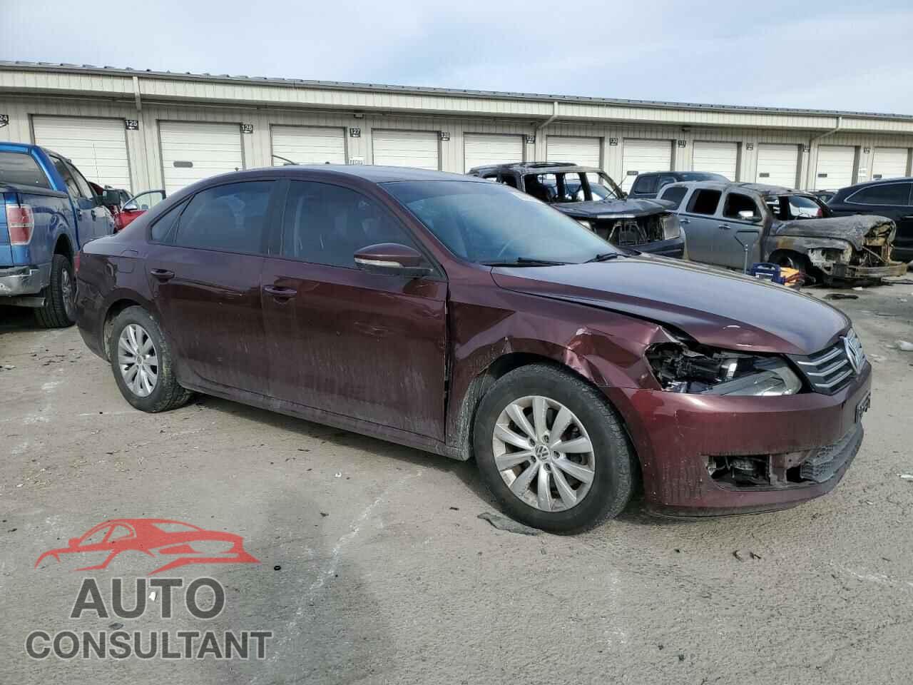 VOLKSWAGEN PASSAT 2012 - 1VWAP7A37CC033756