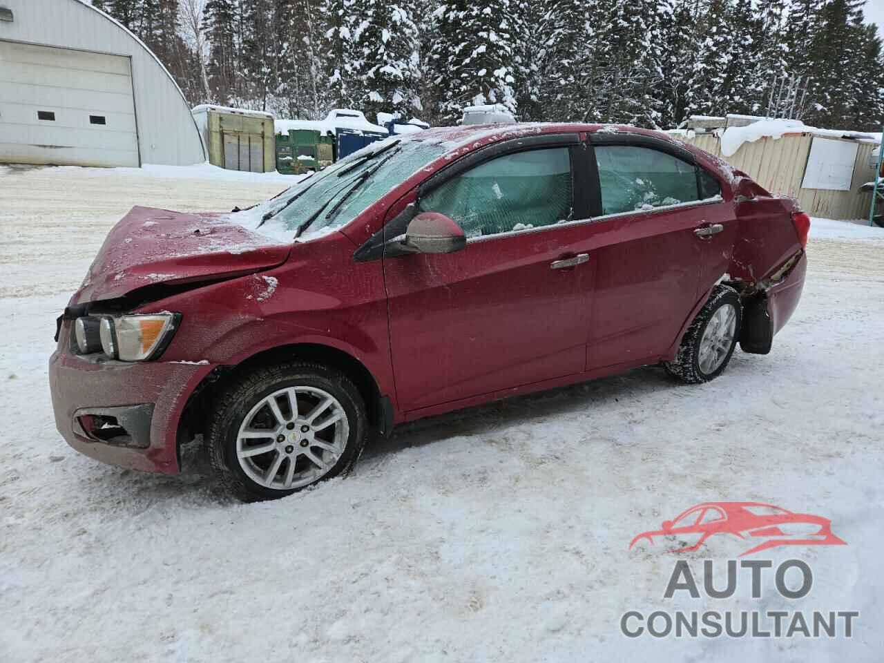 CHEVROLET SONIC 2012 - 1G1JC5EH5C4117604
