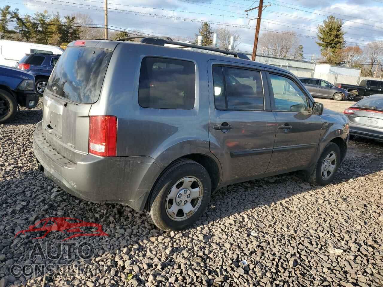 HONDA PILOT 2012 - 5FNYF4H2XCB060663