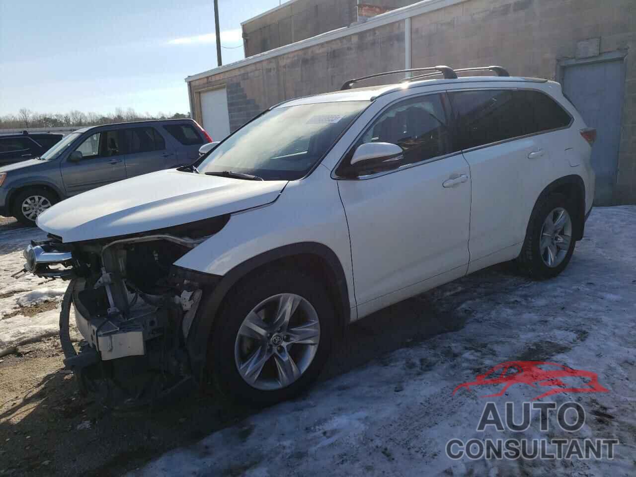 TOYOTA HIGHLANDER 2016 - 5TDDKRFH9GS236148