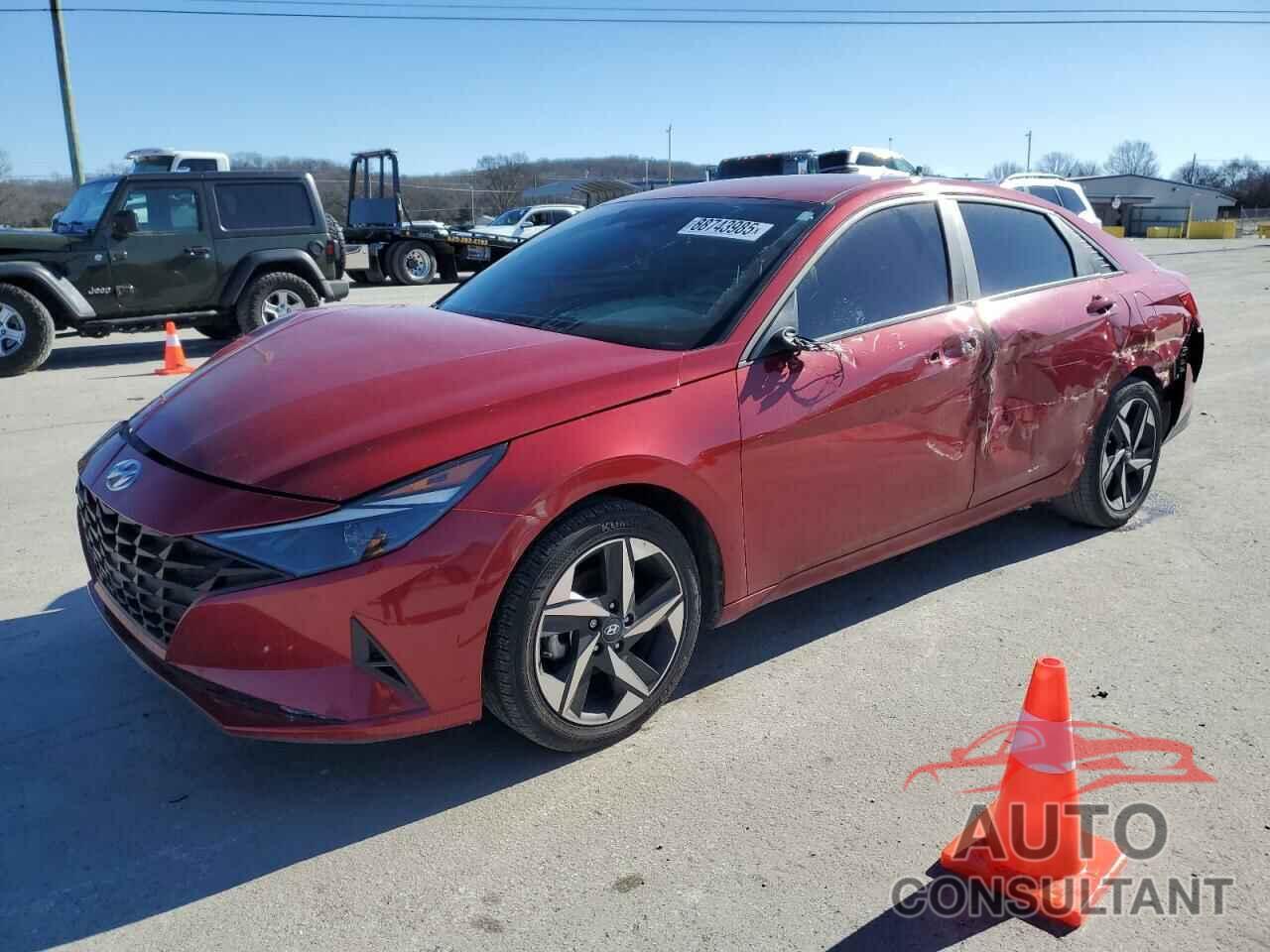 HYUNDAI ELANTRA 2023 - KMHLS4AG4PU417940