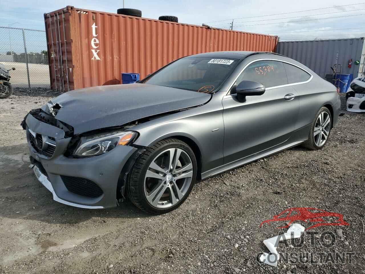 MERCEDES-BENZ C-CLASS 2017 - WDDWJ4JB1HF341131