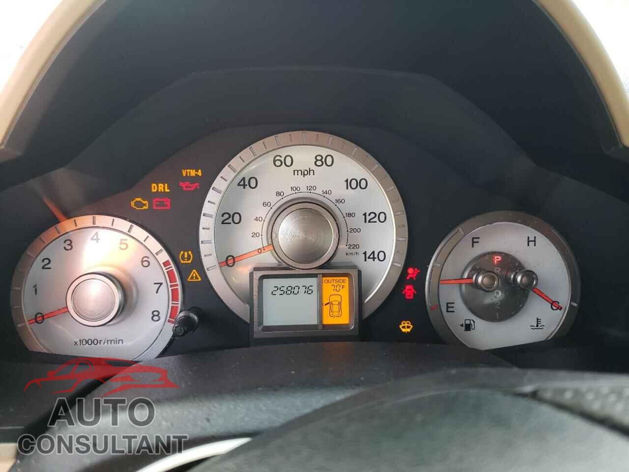 HONDA PILOT 2009 - 5FNYF48439B026087