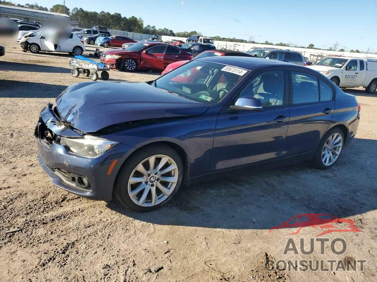 BMW 3 SERIES 2017 - WBA8E5G59HNU22864