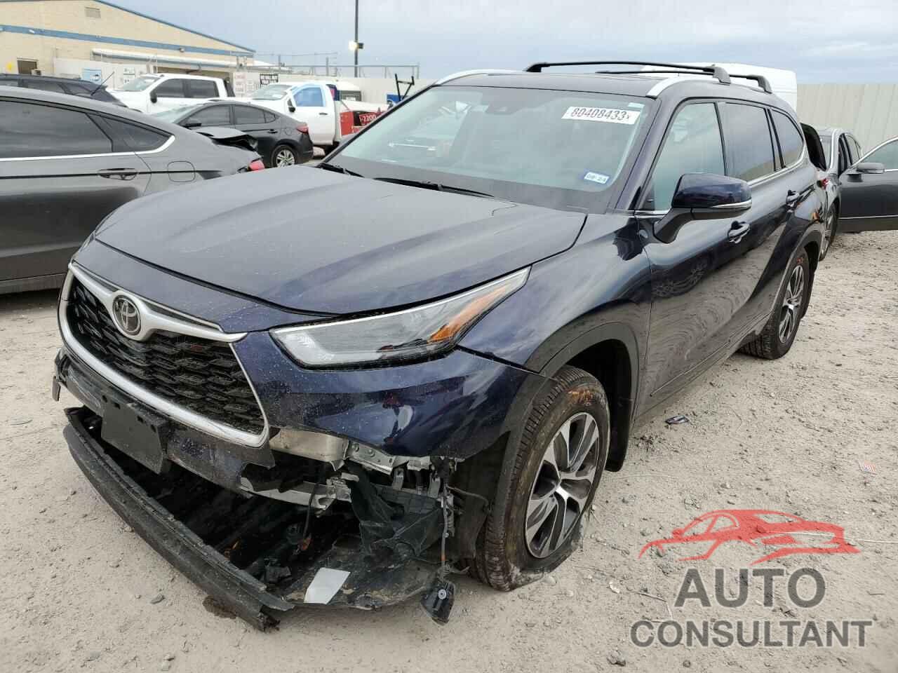 TOYOTA HIGHLANDER 2022 - 5TDGZRAH5NS546827