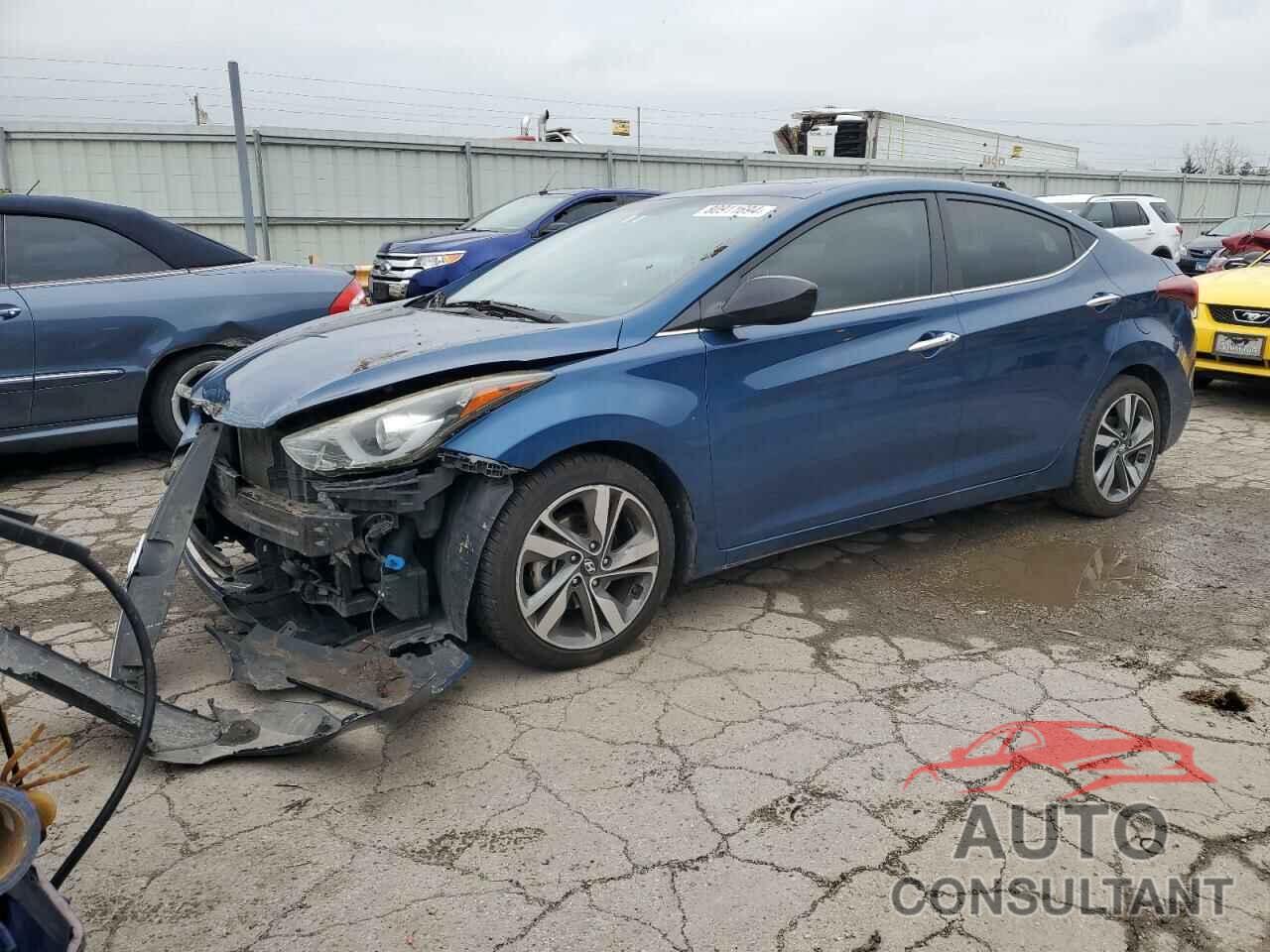 HYUNDAI ELANTRA 2016 - KMHDH4AE9GU588359