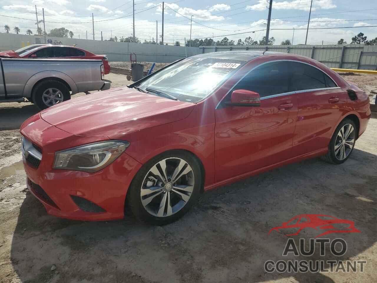 MERCEDES-BENZ CLA-CLASS 2014 - WDDSJ4EB9EN117289