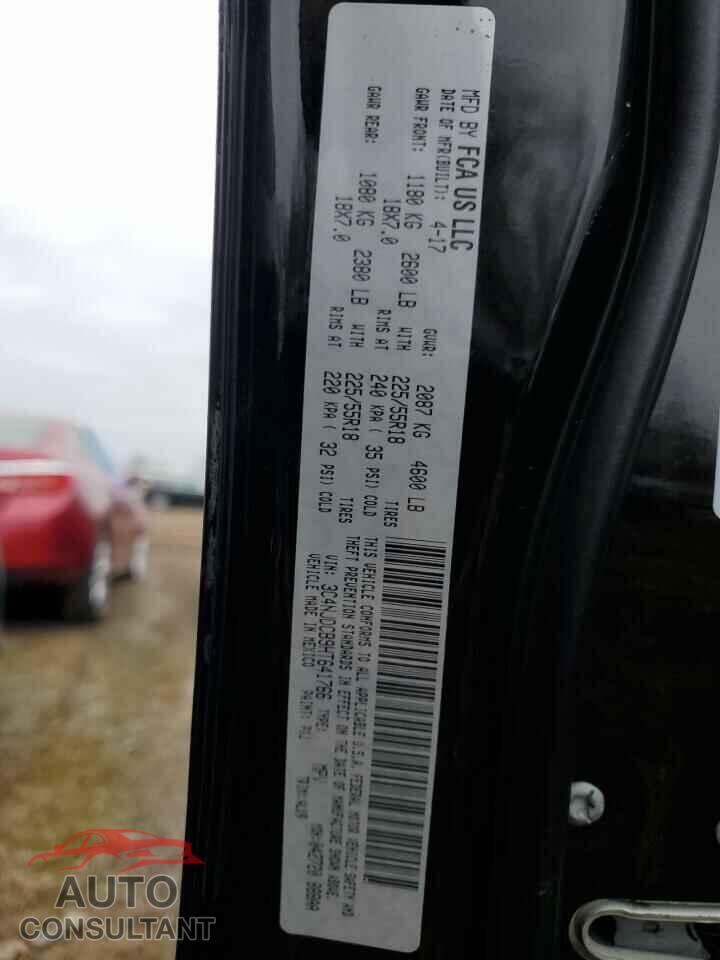 JEEP COMPASS 2017 - 3C4NJDCB9HT641766