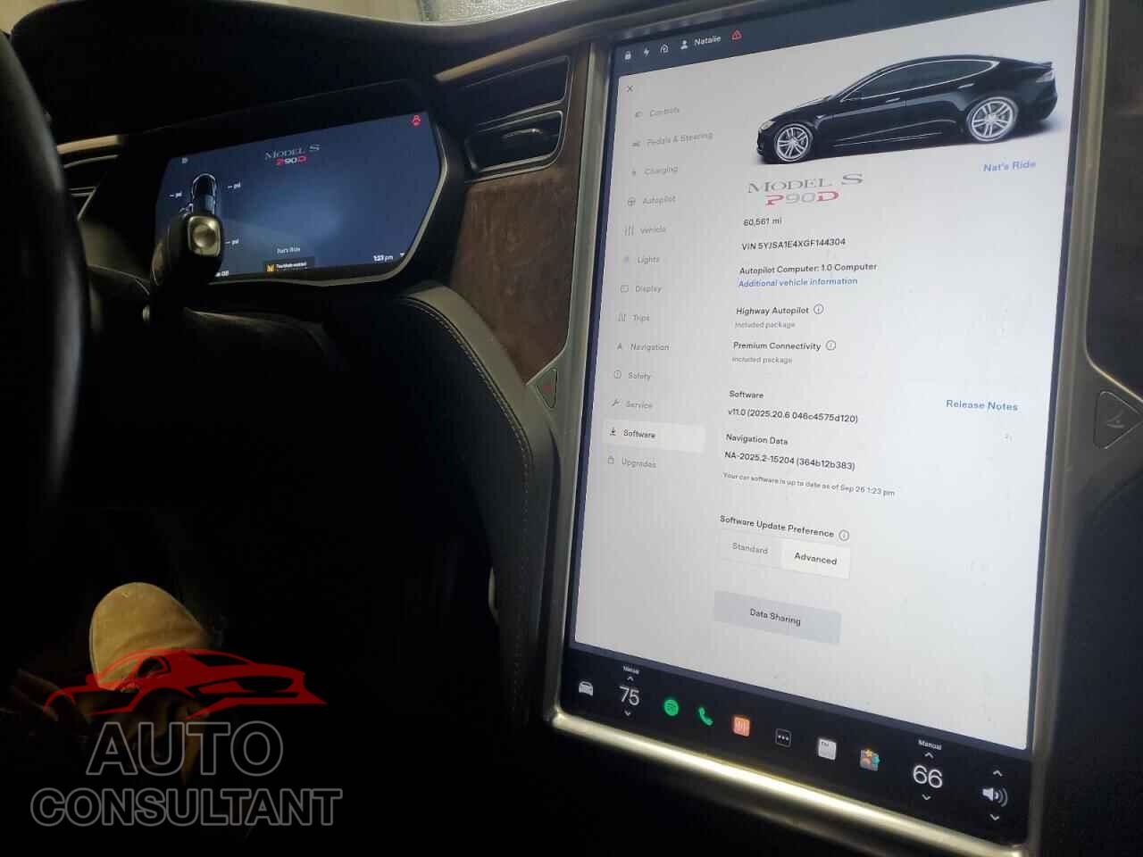 TESLA MODEL S 2016 - 5YJSA1E4XGF144304