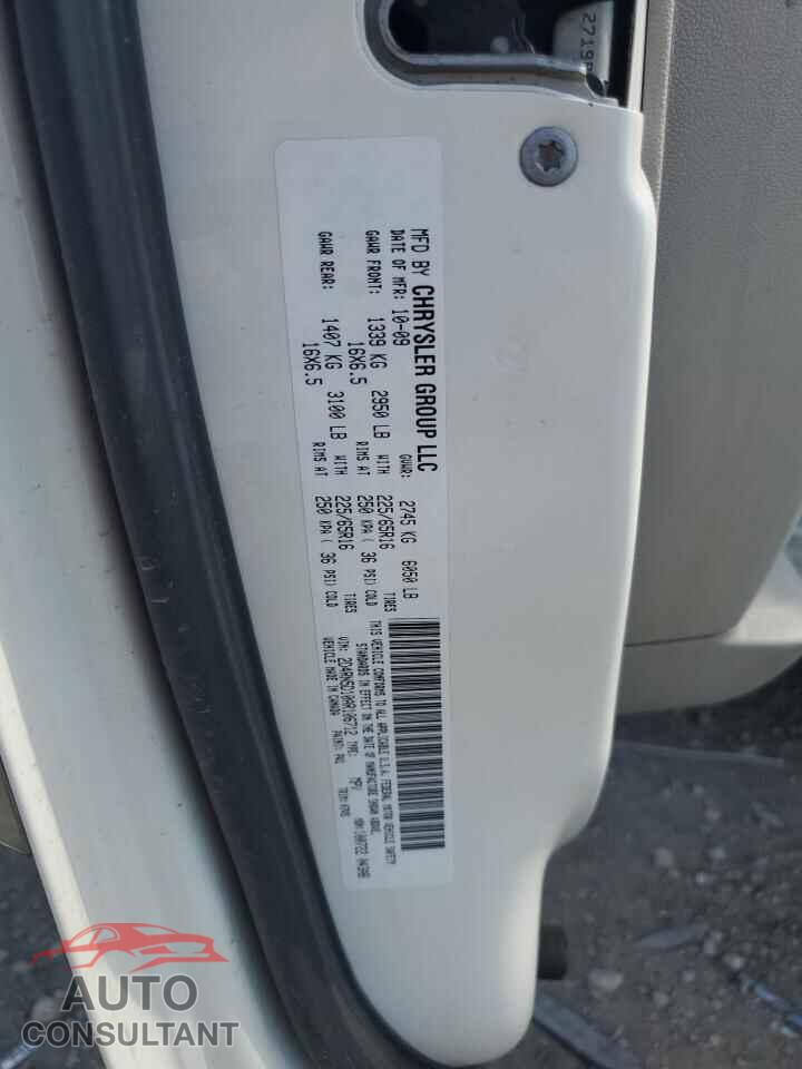 DODGE CARAVAN 2010 - 2D4RN5D10AR106712