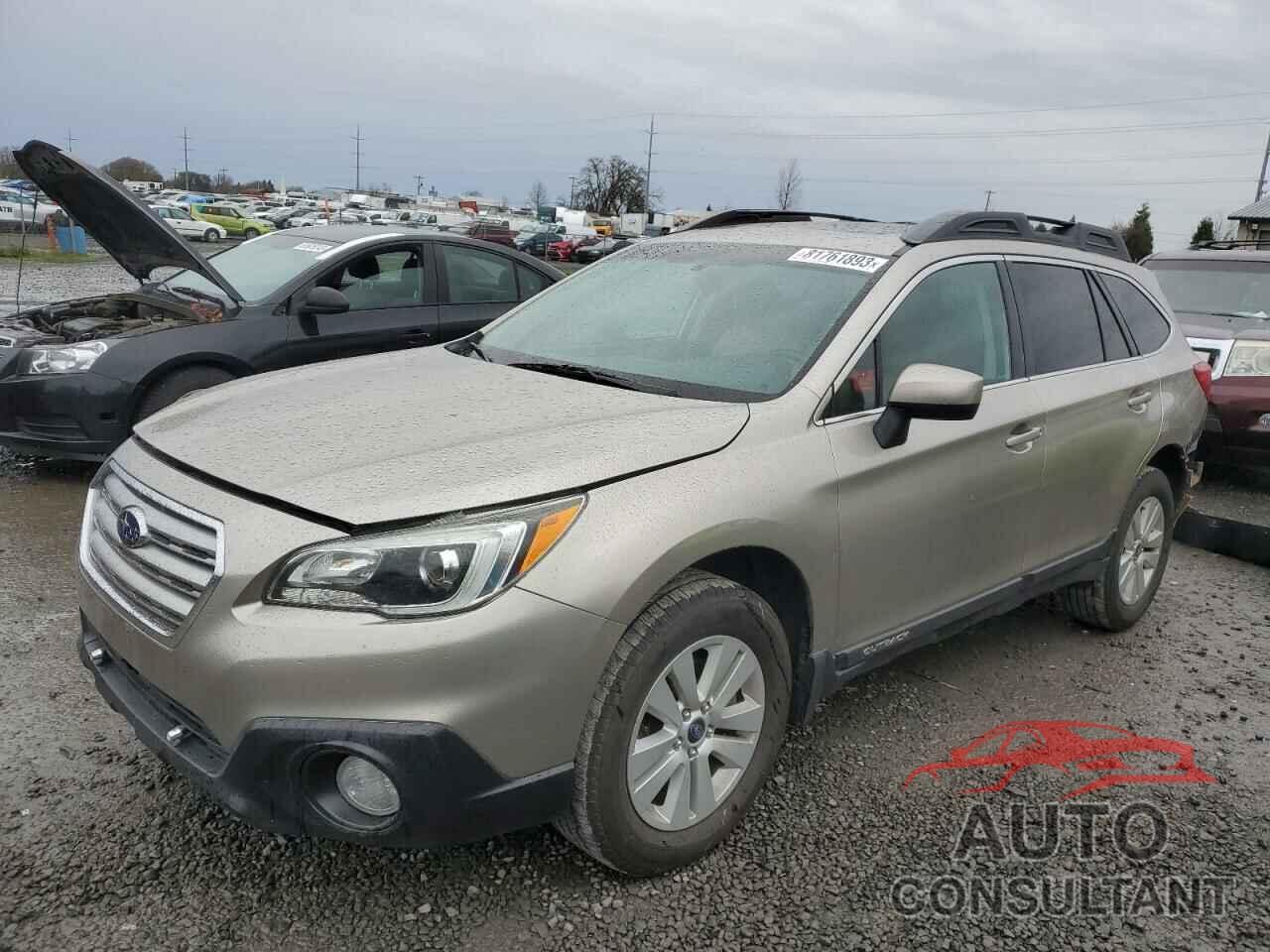 SUBARU OUTBACK 2015 - 4S4BSADCXF3253584