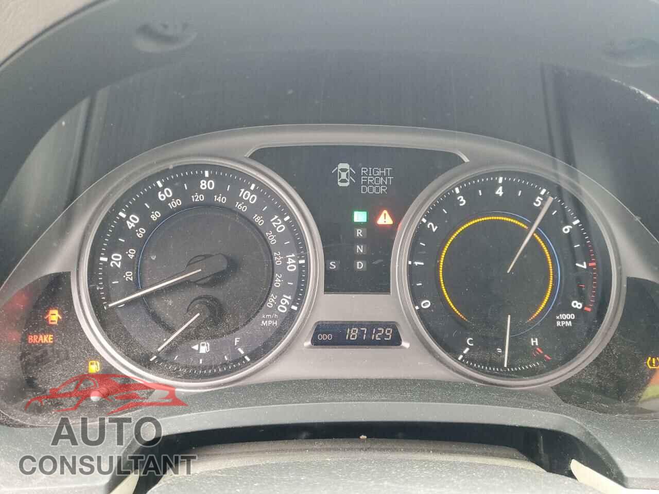 LEXUS IS 2010 - JTHBF5C27A2096604