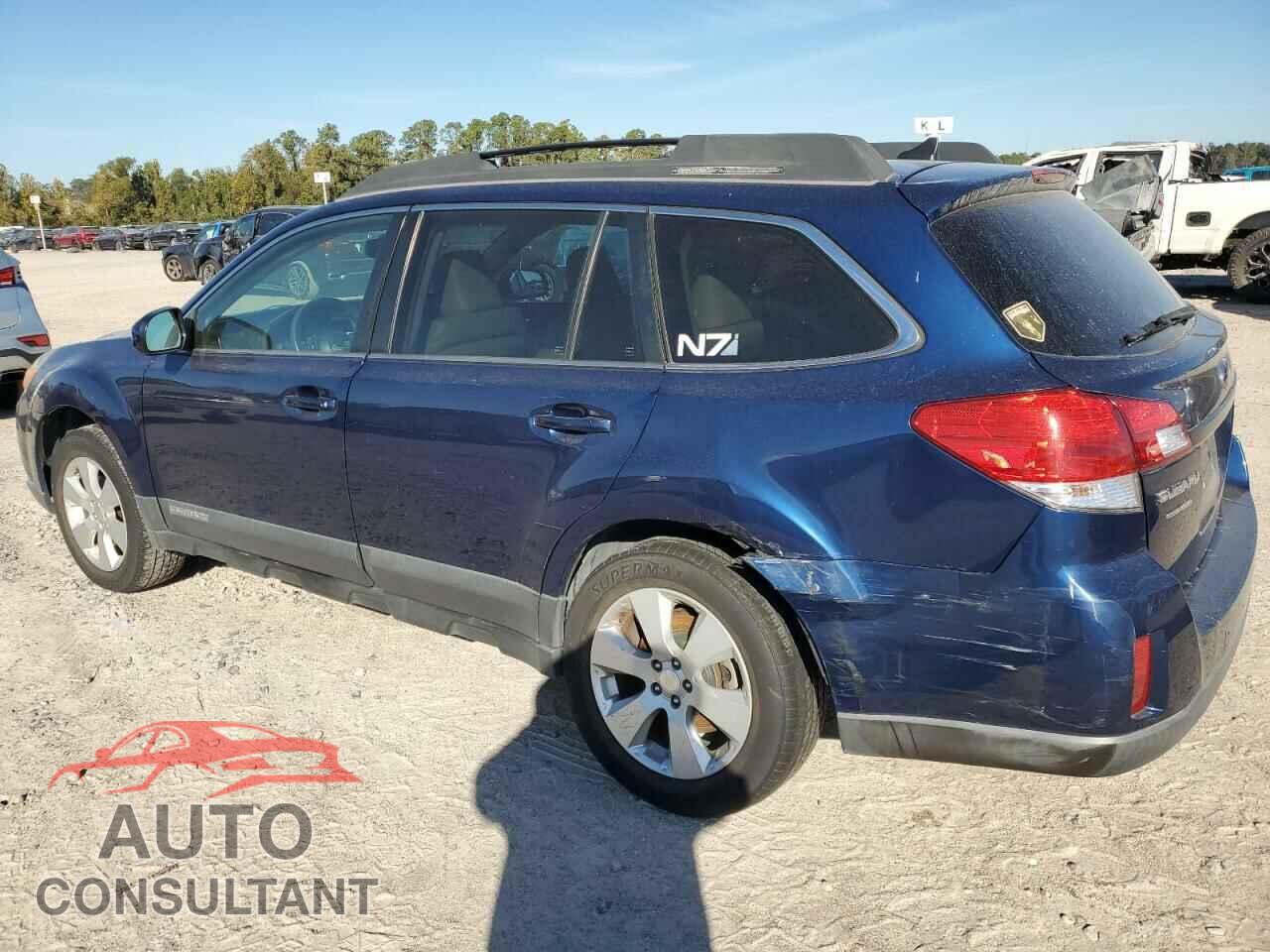 SUBARU OUTBACK 2011 - 4S4BRBLC6B3370107