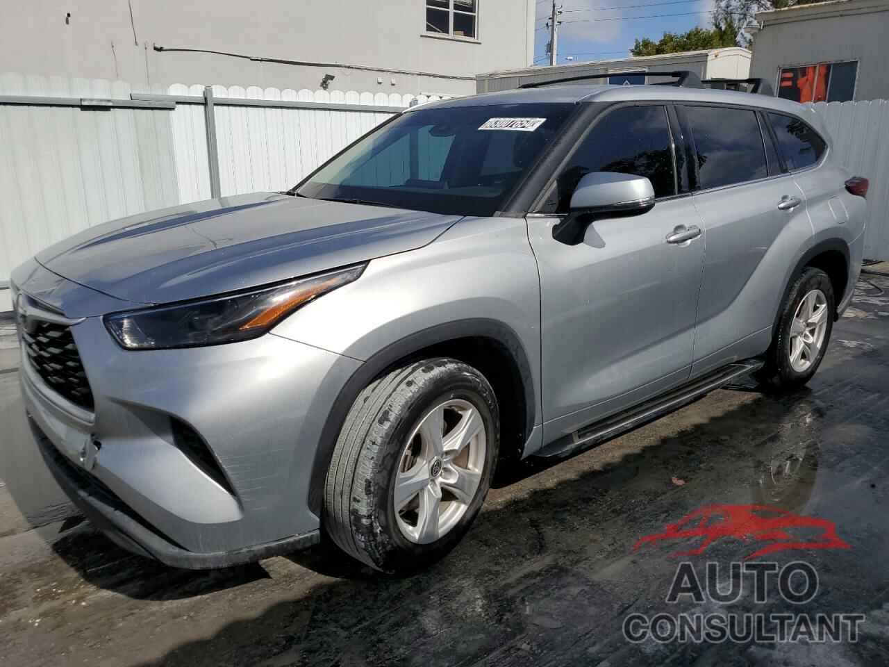 TOYOTA HIGHLANDER 2022 - 5TDCZRAH7NS131037