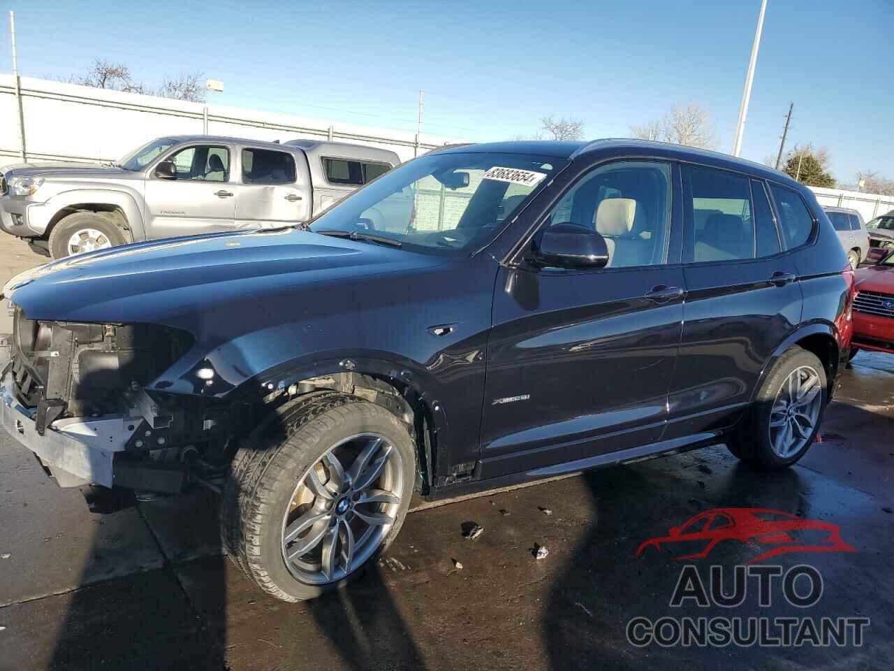 BMW X3 2016 - 5UXWX9C56G0D65697