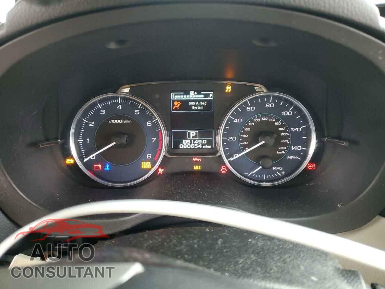 SUBARU XV 2015 - JF2GPAMC3FH289357